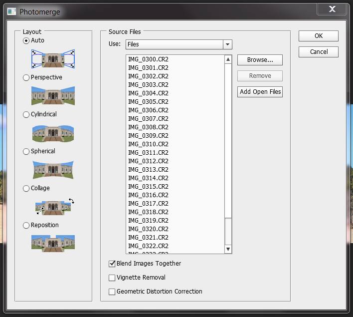 See You Behind The Lens Using Photomerge In Adobe Photoshop Cs6 A Beginner S Guide