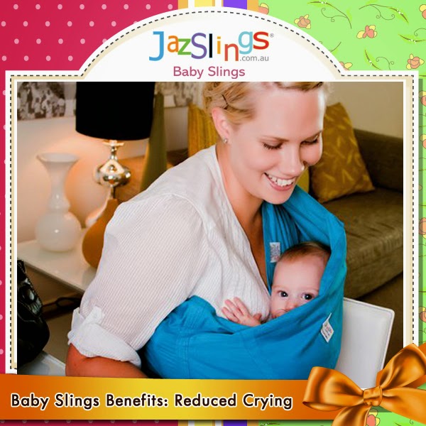 Jazslings Baby Slings Baby Slings Benefits Reduced Crying