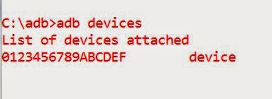 Some Useful Commands for ADB in Windows