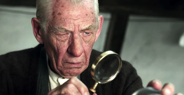 Sir Ian McKellen en una escena de Mr Holmes