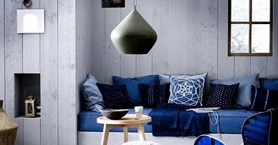 Decoración de interiores: Decora tu sala de azul