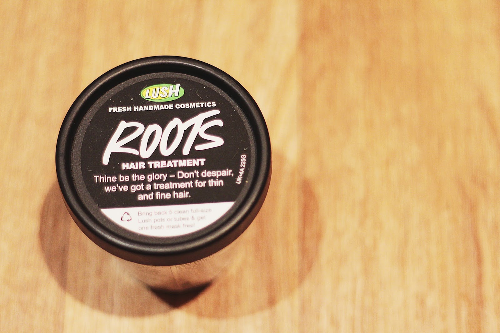 Lush ROOTS scalp treatment product outer
