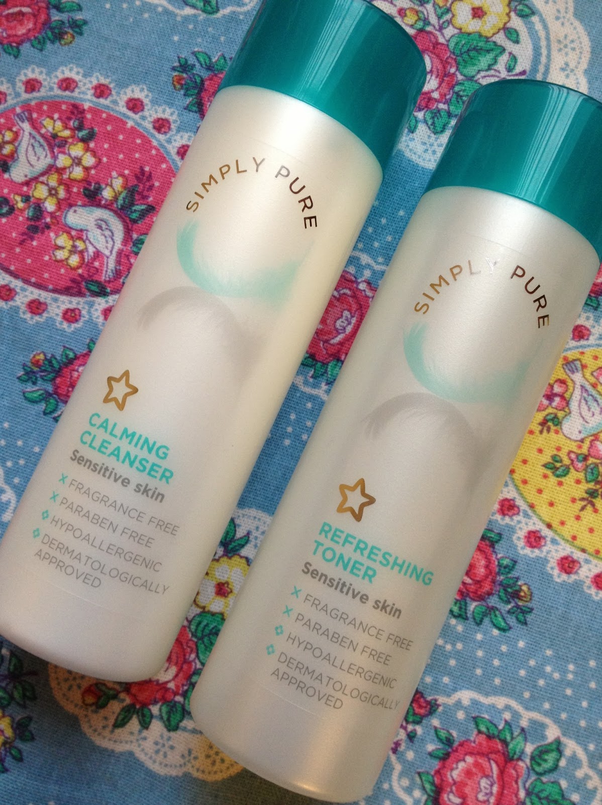 PrettyPottering Superdrug Simply Pure Calming Cleanser and Refreshing