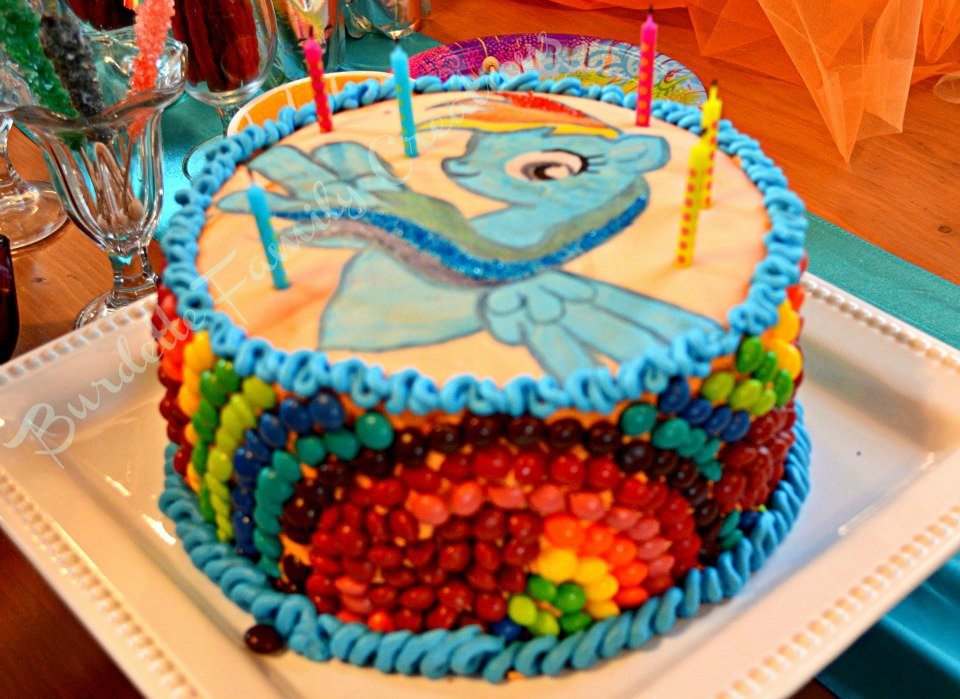 Burdette Family Creations: E's My Little Pony Birthday Party