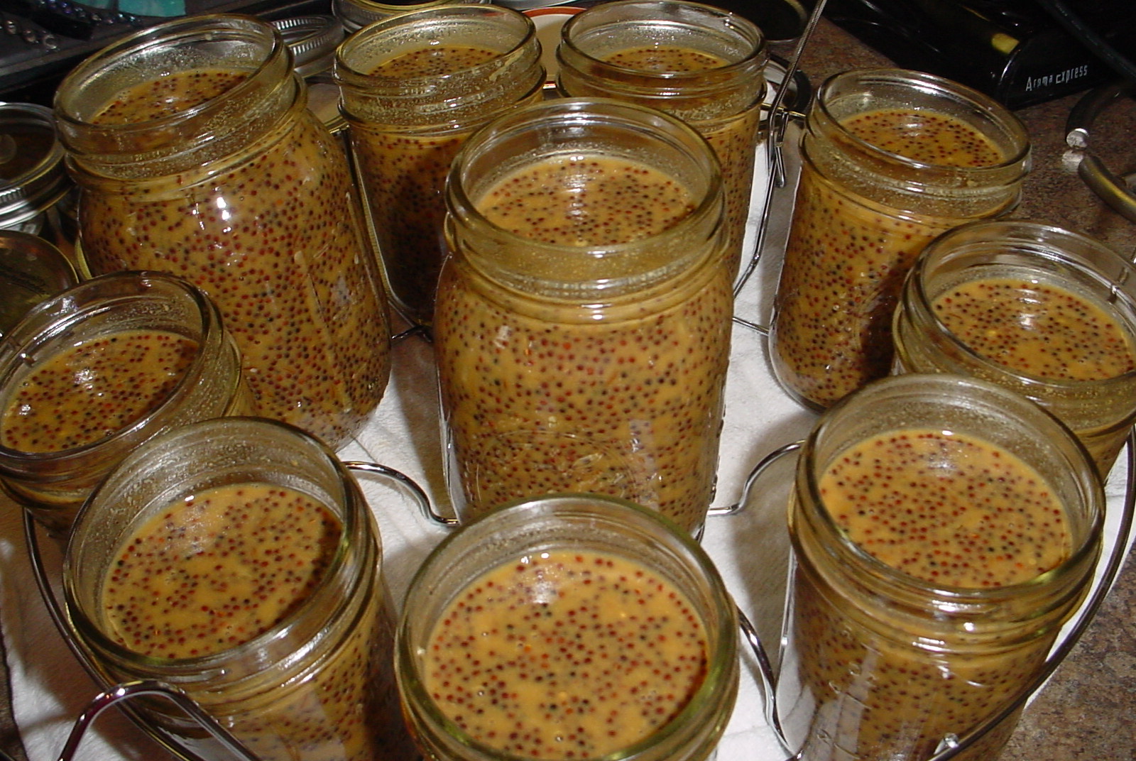 Kearby's Kitchen Canning Homemade Dark Beer Mustard To Share