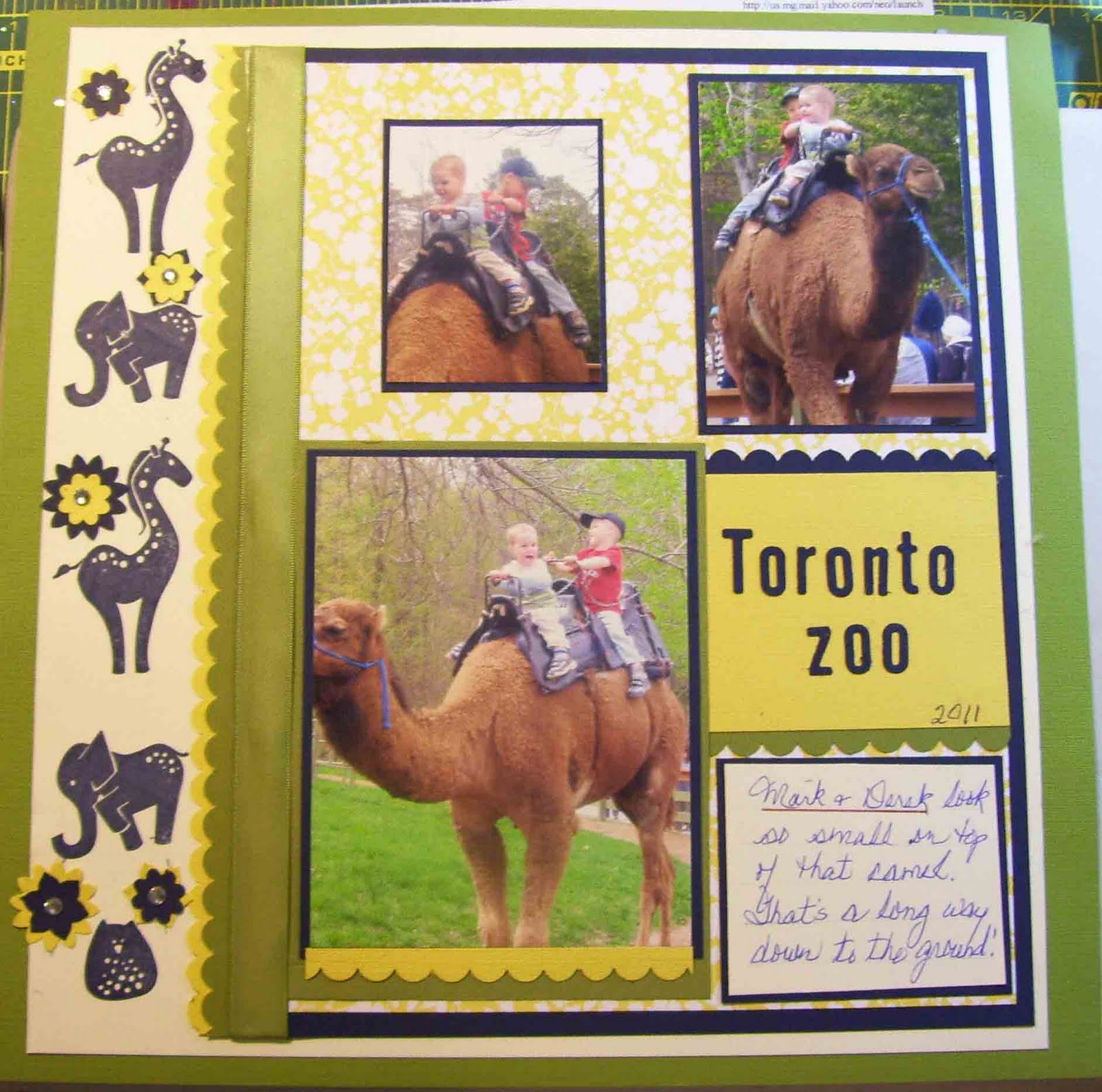 Animal Scrapbook Pages