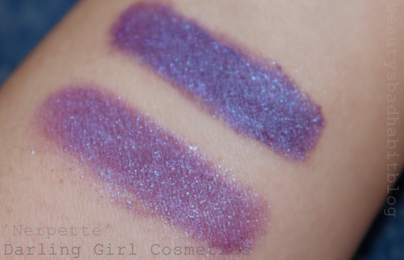 darling girl cosmetics swatch