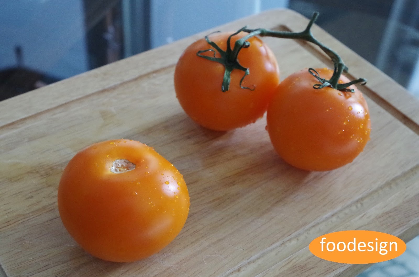 foodesign orange tomatoes