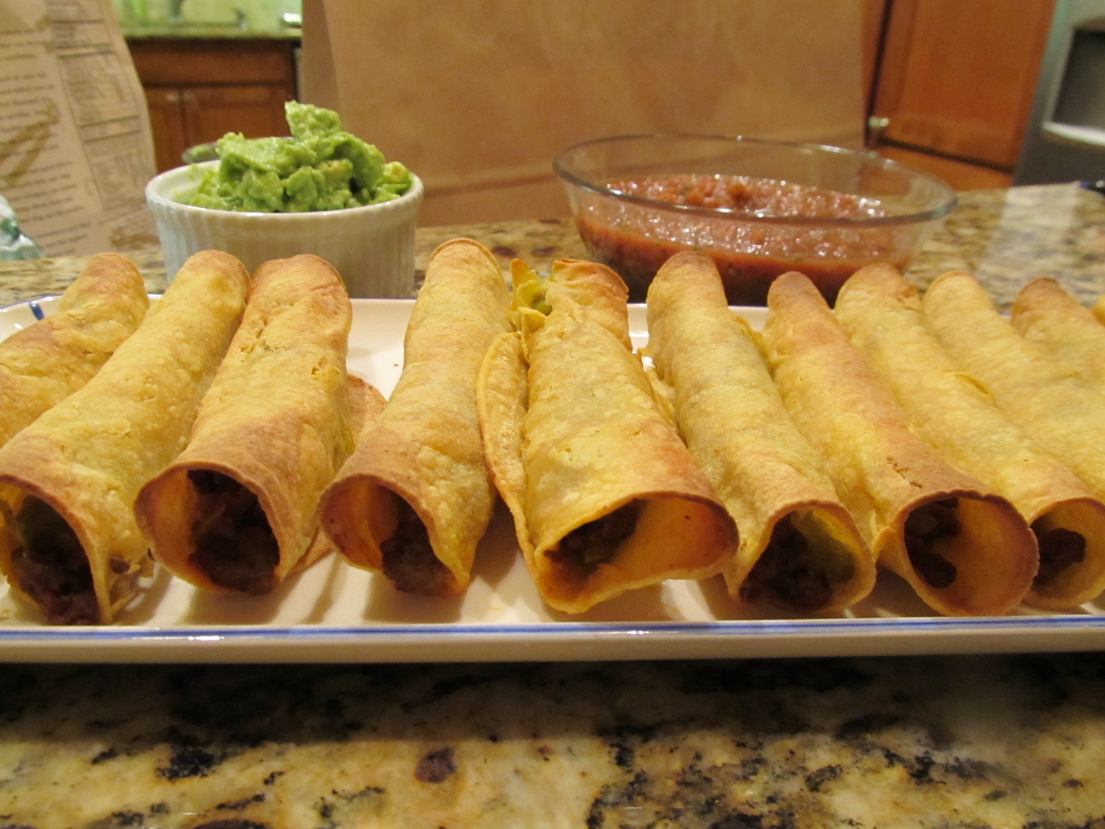 Literal Cooking Beef Taquitos