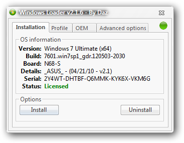 Cara Install Windows 7 Bajakan Menjadi Asli Cara Install Windows 7 Bajakan Menjadi Asli