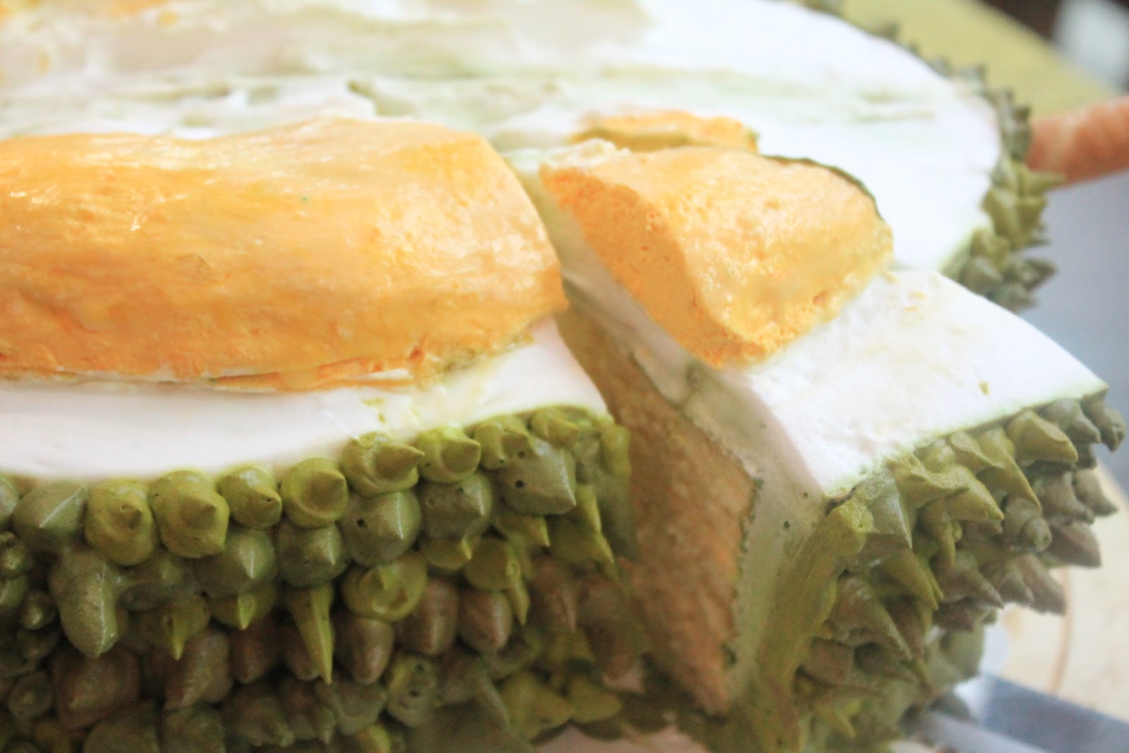 As The Deer : Durian Mousse Cake 榴莲慕斯蛋糕