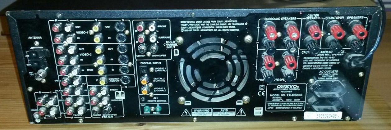 Onkyo TX-DS656 - AV Receiver | AudioBaza