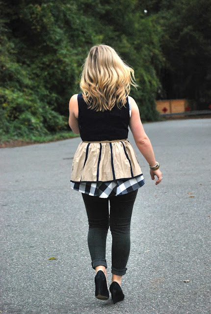 how to style peplum for the fall