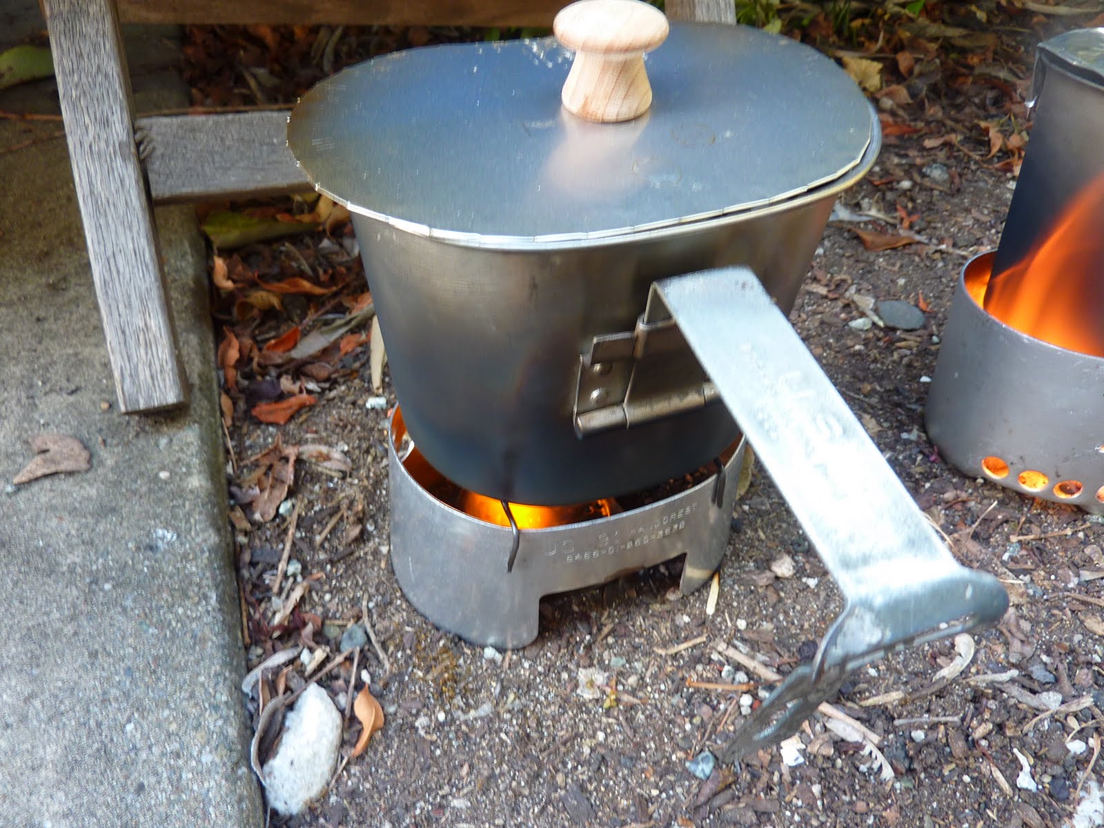 SunWindMoonWave Military Canteen Cup Boil Off