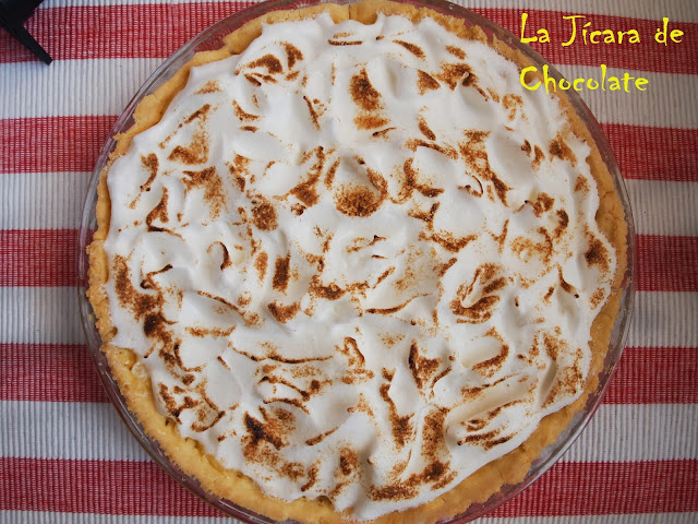 Tarta De Limón Y Merengue Sin Gluten
