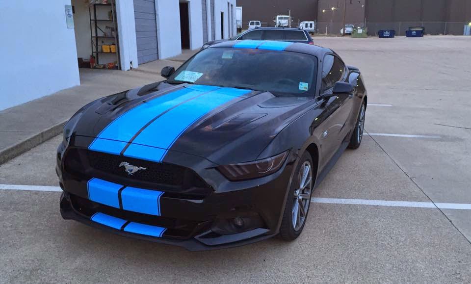 Welcome To Cars Lovers Place New Grabber Blue Lines On 2015 Ford