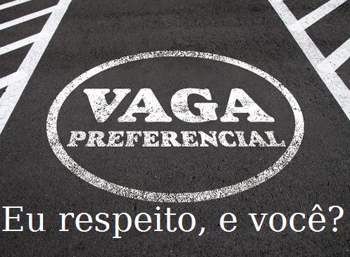 Eu respeito, e você?