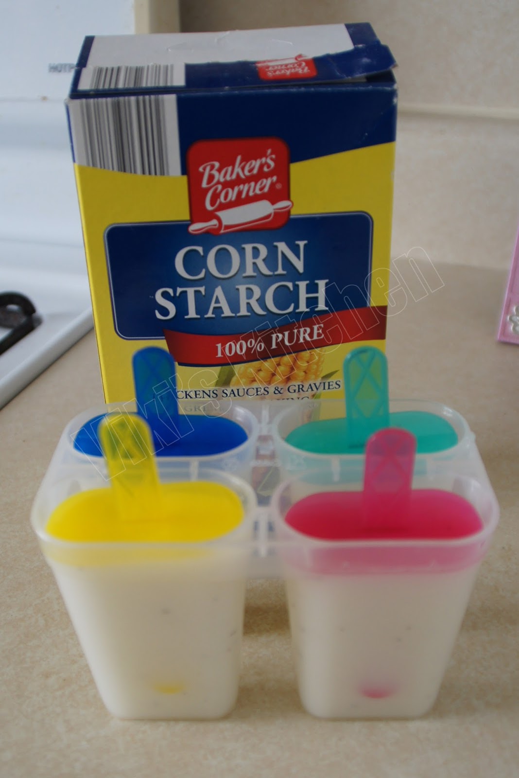 Viki 's Kitchen Milk popsicle