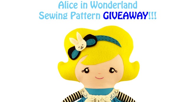 * Dolls And Daydreams - Doll And Softie PDF Sewing Patterns: Alice in