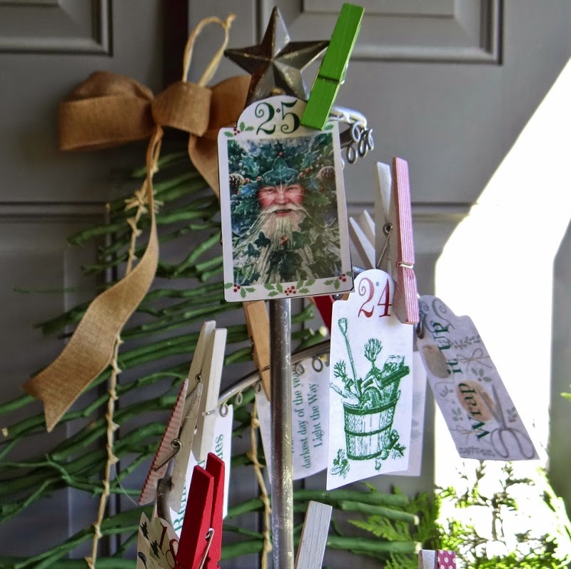 ...a quiet life... a garden advent calendar