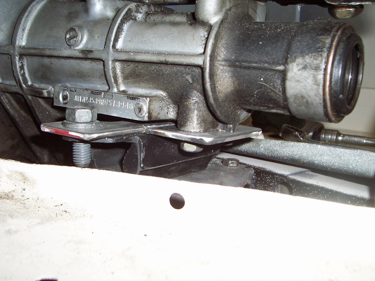 Eric's Garage Miata to TR3A engine and trans adapter plates