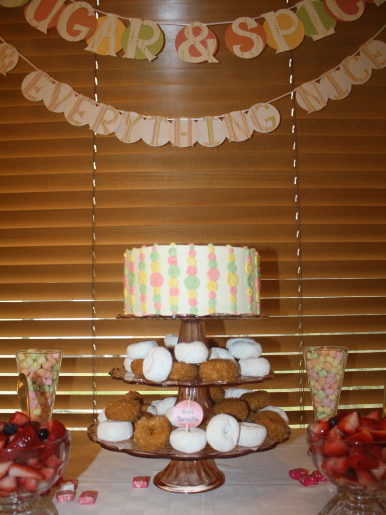 Party Cakes Sugar Spice Baby Shower Cake