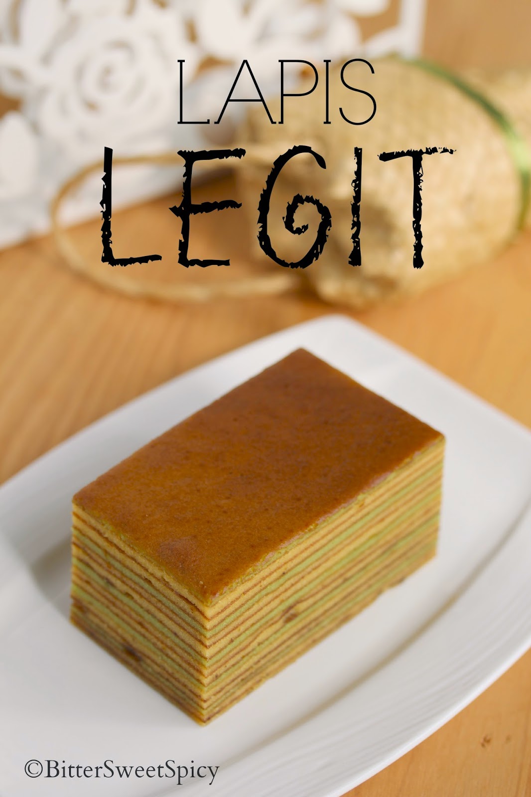 Bittersweetspicy Lapis Legit