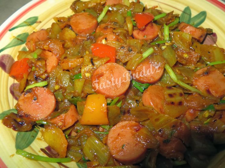 TastyBuddz Sausage Curry Dry / Sausage Masala Dry/ Chicken Franks