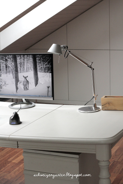 Ein Schweizer Garten: Büro-Update N°1