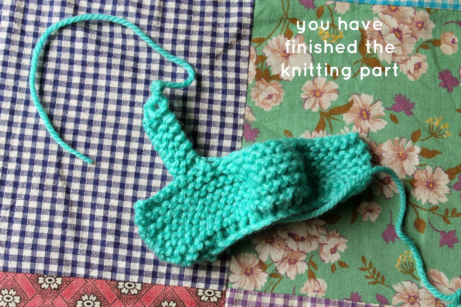 shoes knitting pattern