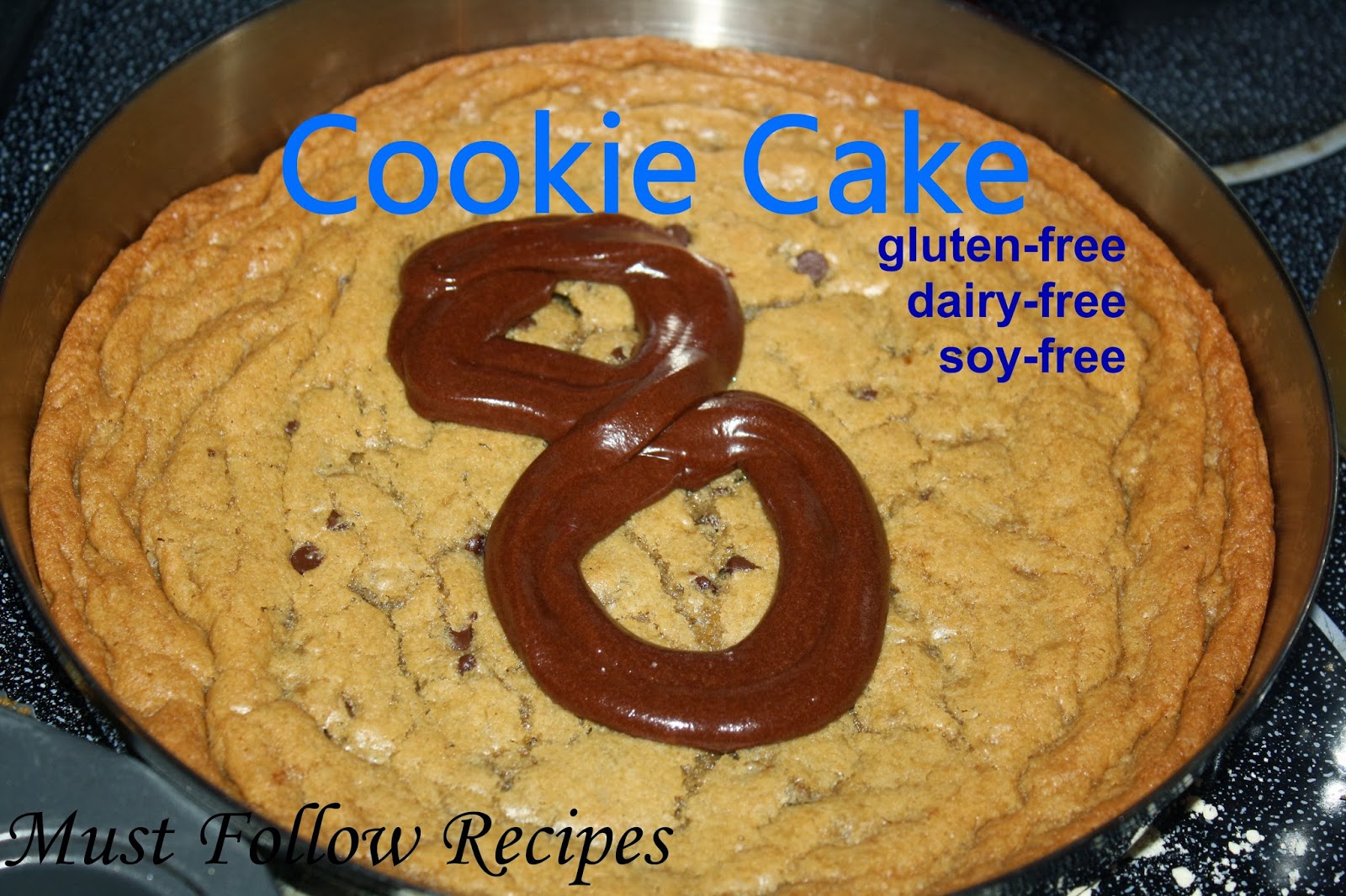 Must Follow Recipes Chocolate Chip Cookie (GF DF SF)