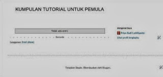 Blogging in Blogger