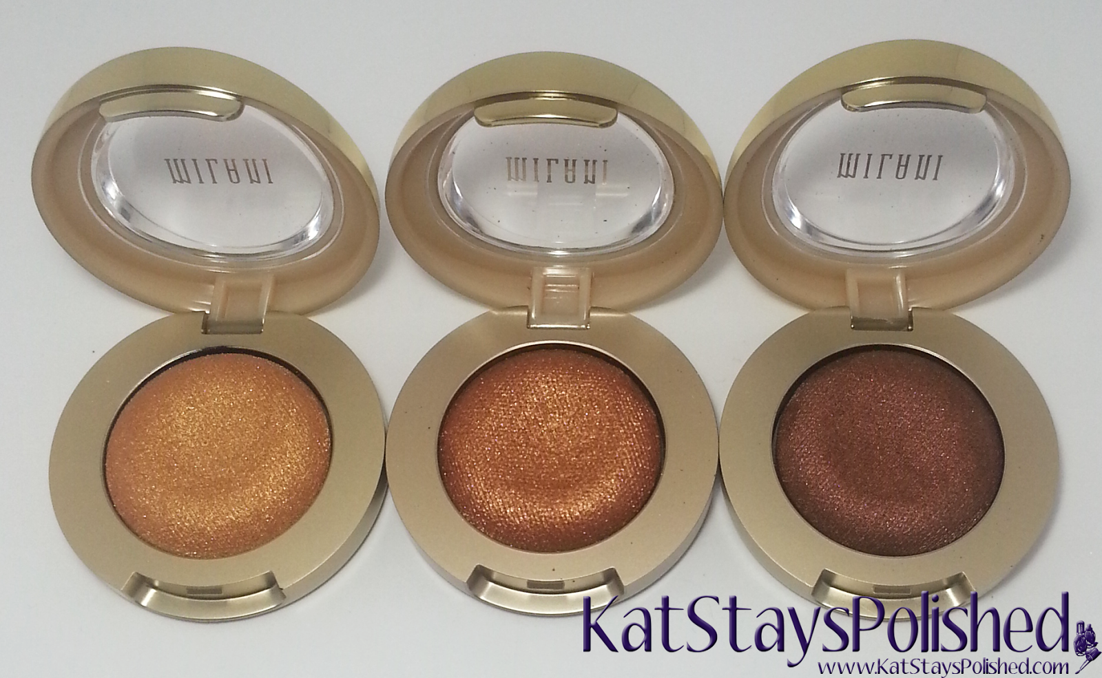 Milani Bella Eyes Gel Powder Eye Shadow - Gold - Copper - Bronze | Kat Stays Polished