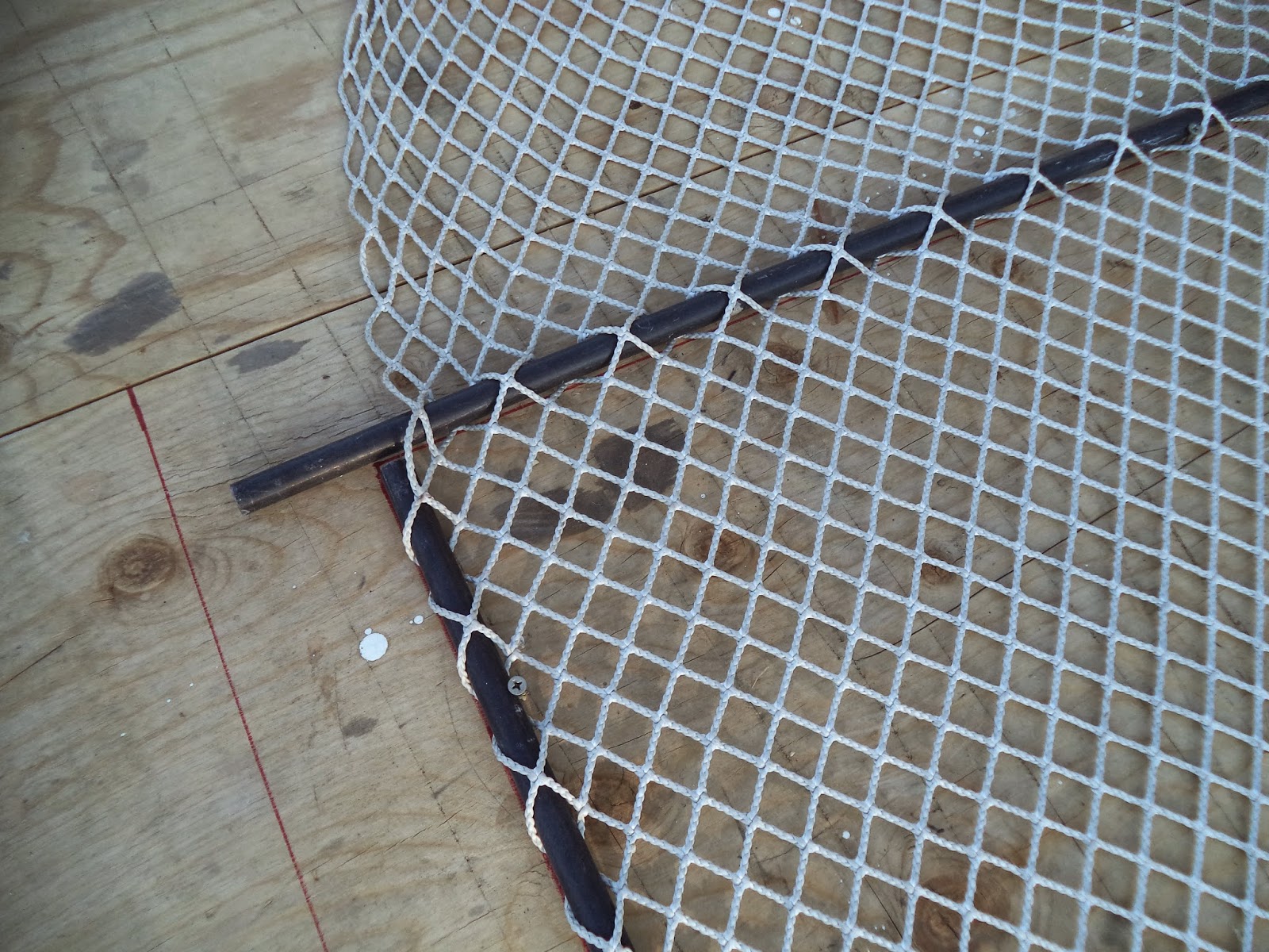 F44SC Catamaran trampoline netting