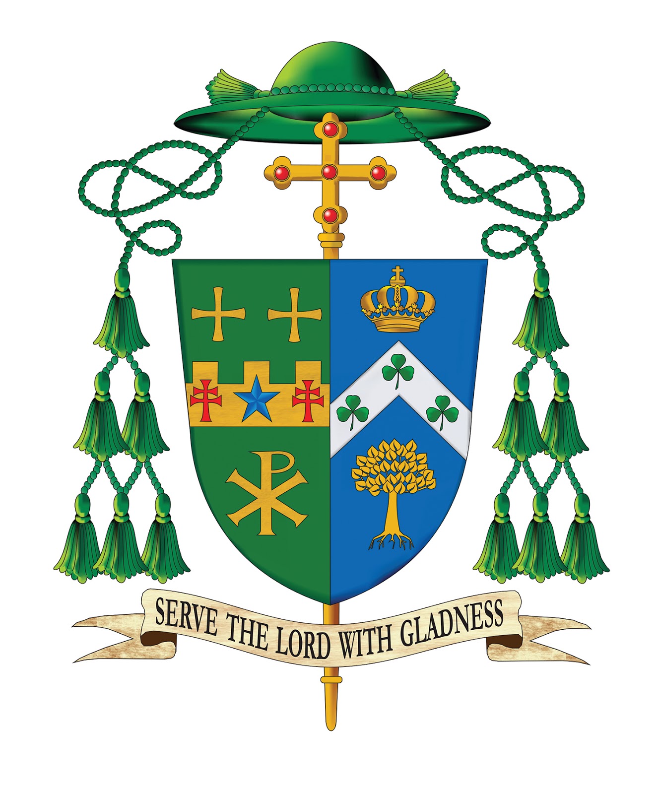 Journey Thoughts Coat of Arms of Edward C. Malesic, J.C.L.