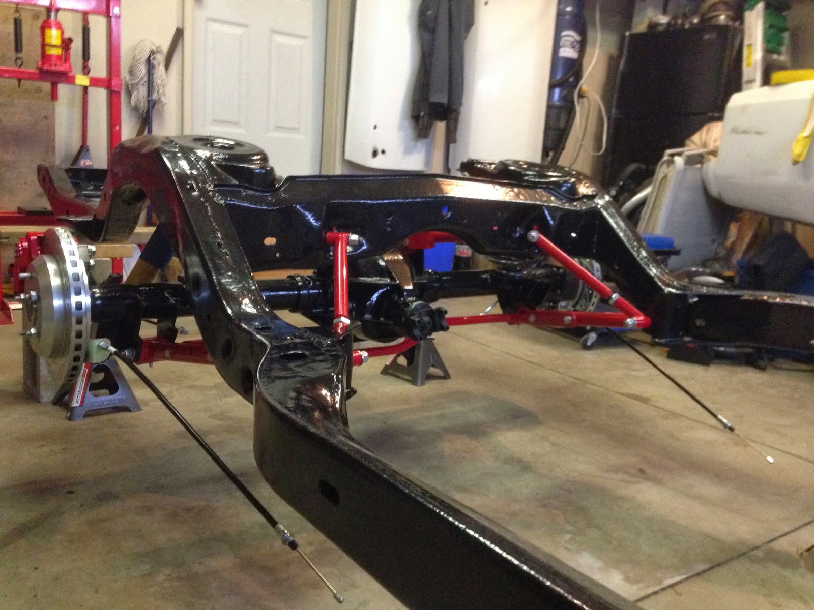 67 Malibu 454 Build Rear Suspension