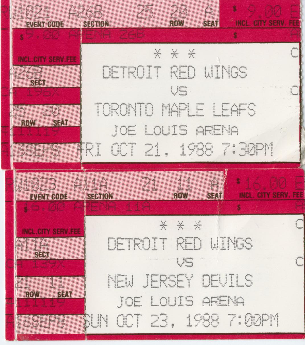 Judy's Hockey History Detroit Red Wings PART 7