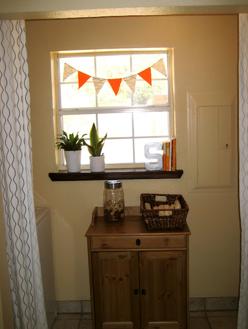 Kitchen/Laundry Room - New Light Fixtures | The Cream to My Coffee