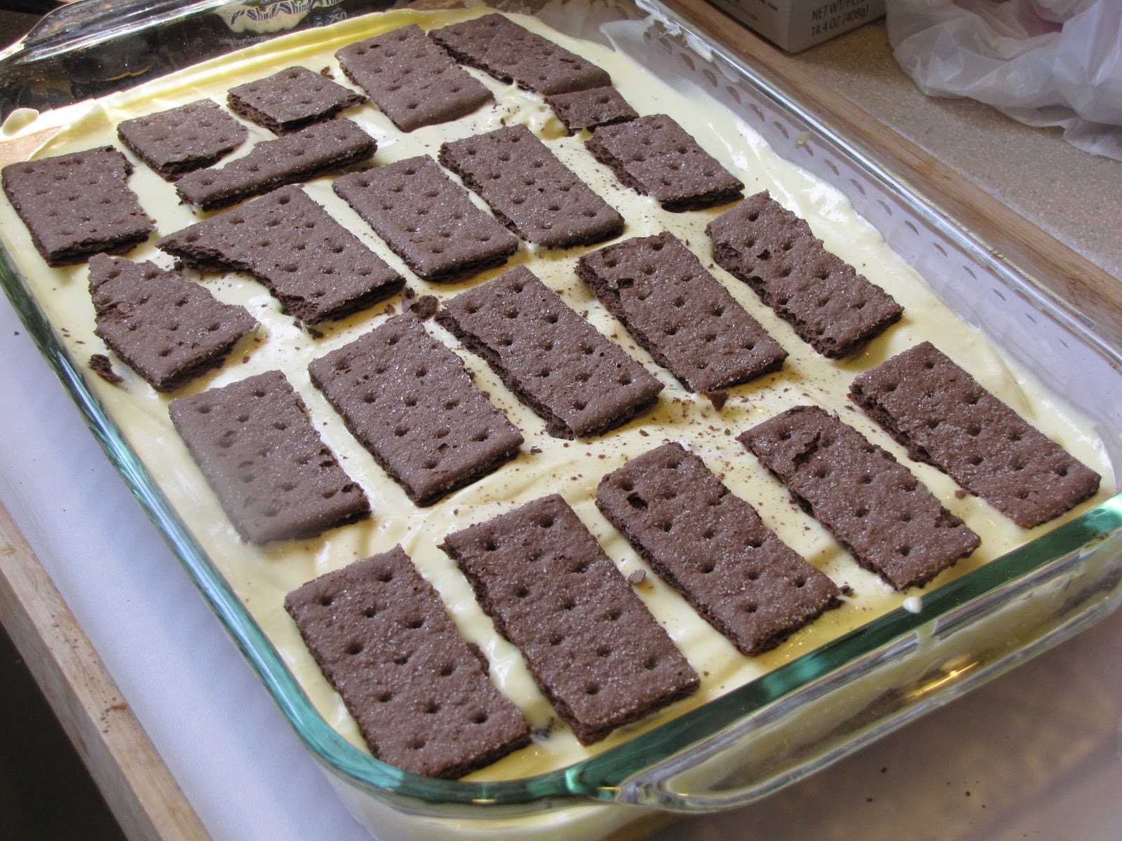 How to make graham cake tiramisu