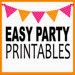 Easy Party Printables