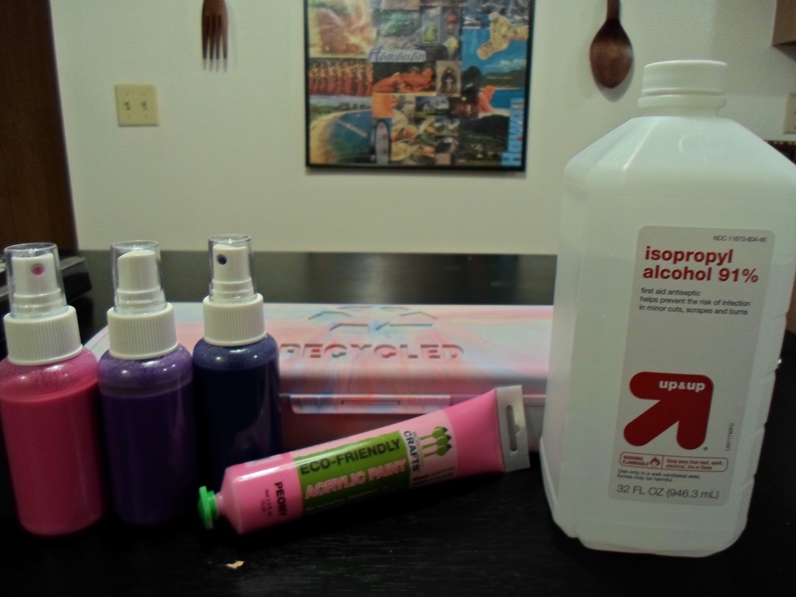 A Crafty Island Girl DIY Alcohol Ink Sprays