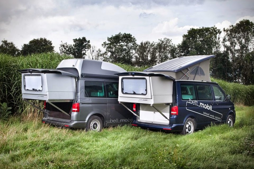 Volkswagen Multivan�ın karavan hali BETT MOBIL TeknOlsun