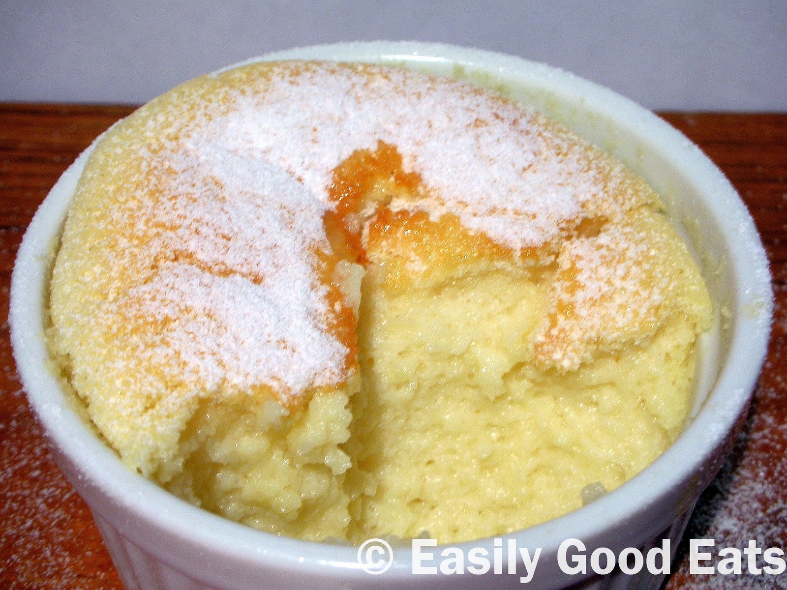 Easily Good Eats Lemon Delicious Pudding Recipe