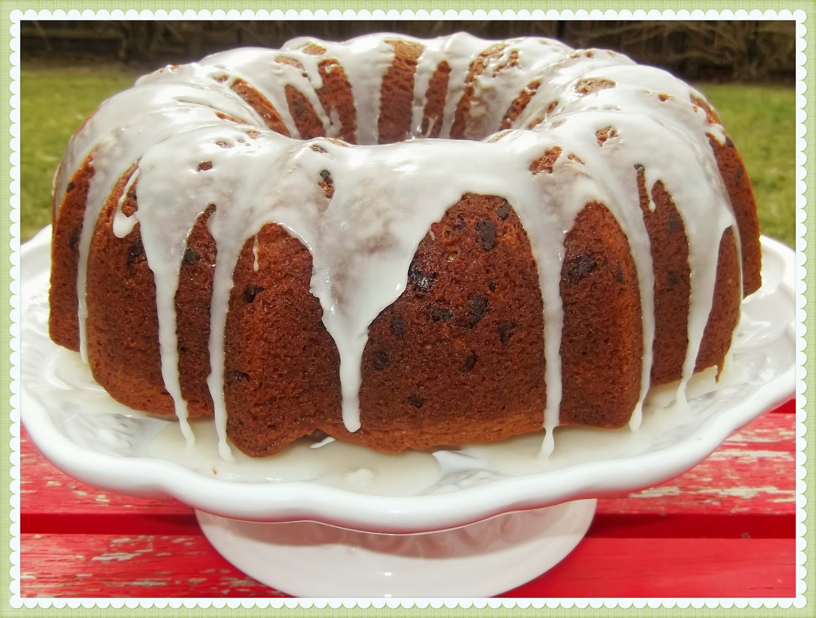 Rosie's Country Baking Banana Chocolate Chip Cake