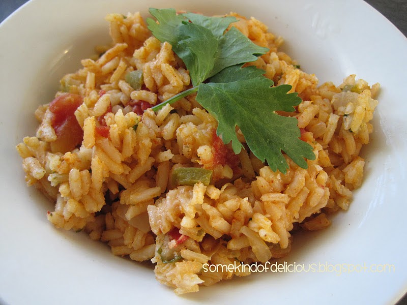 Some Kind of Delicious Cheesy Mexican Rice