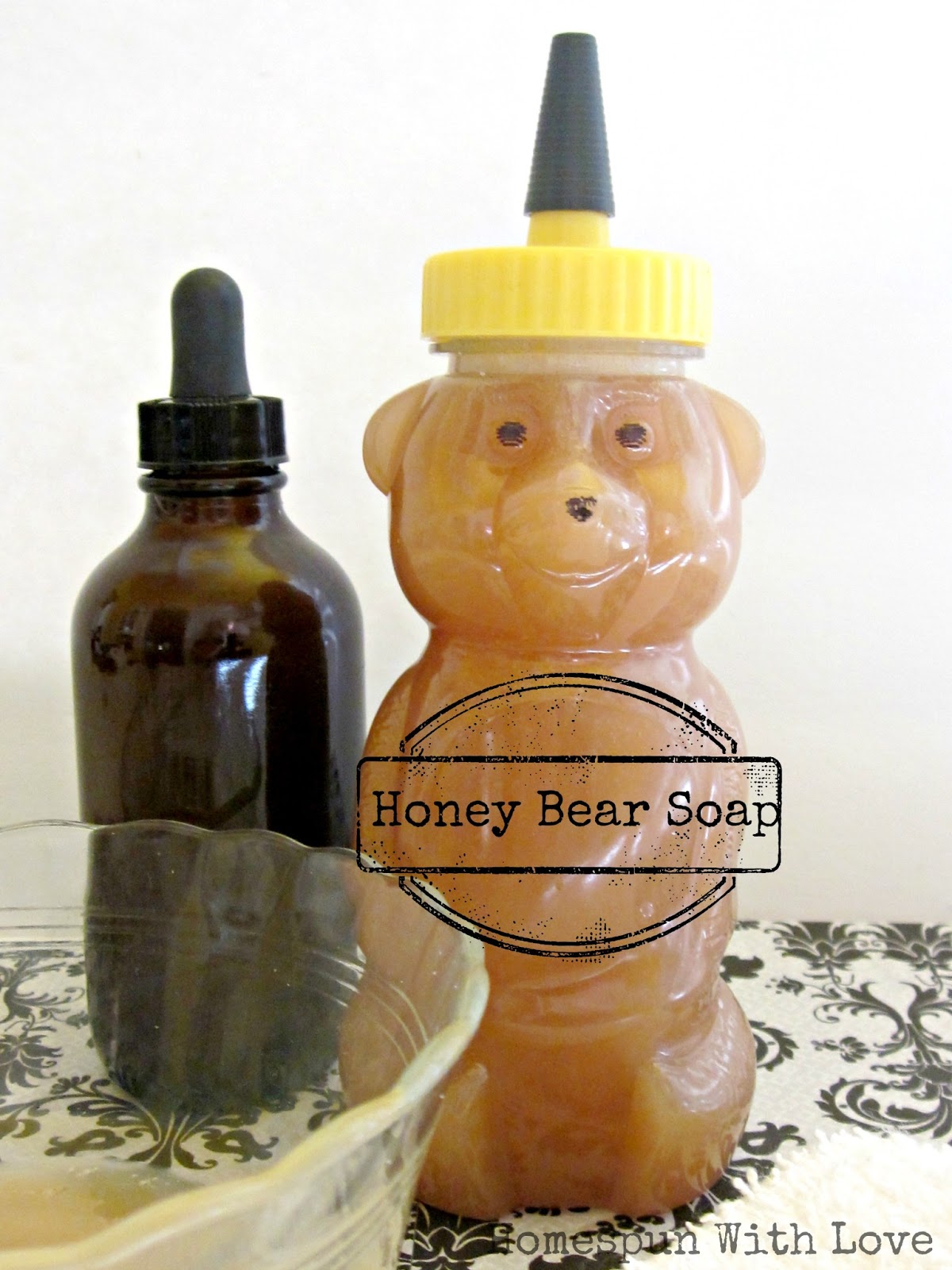 Homespun With Love Honey Bear Soap