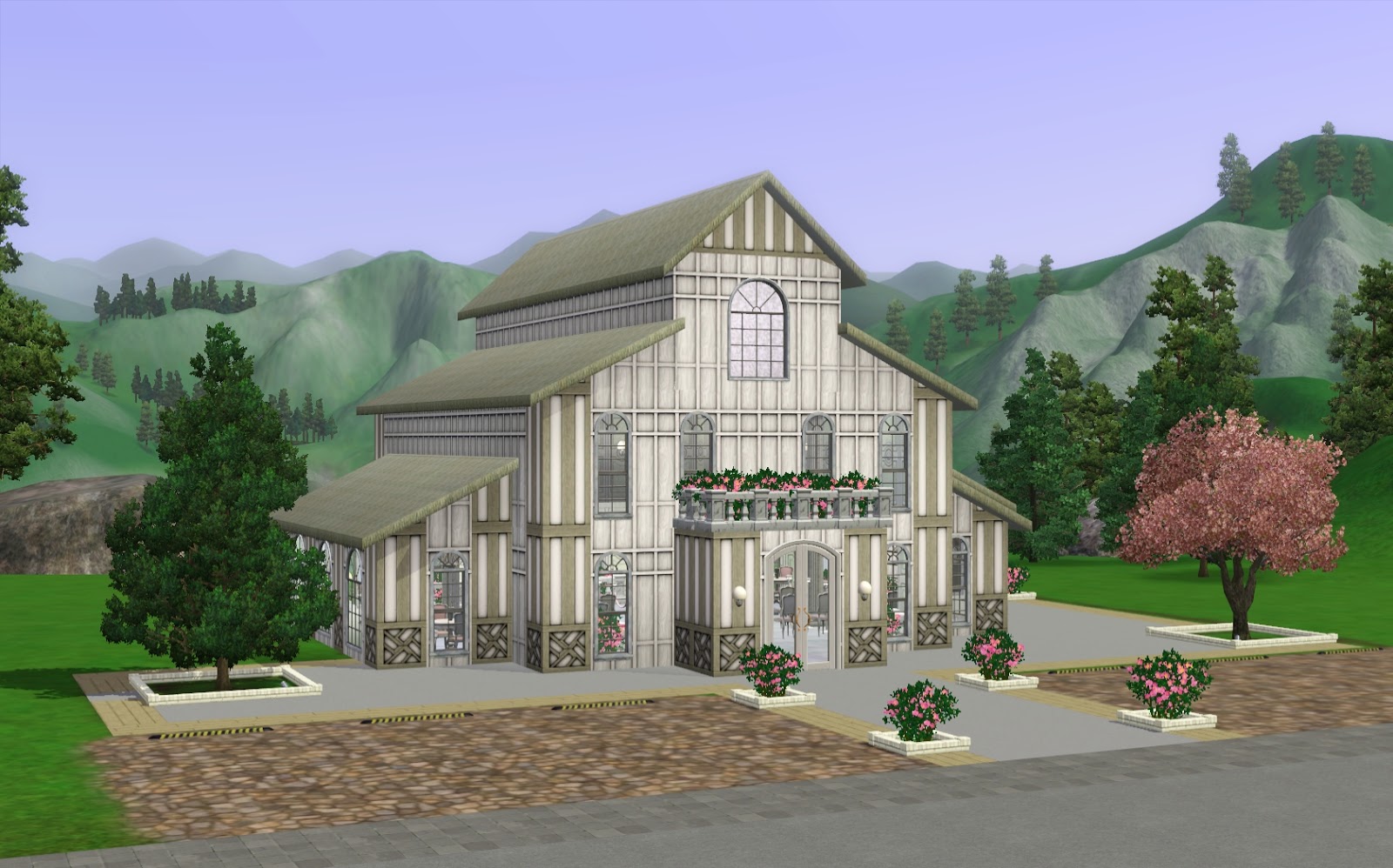 Sims 3 wedding venue image