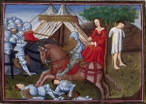 perceval rencontre des chevaliers