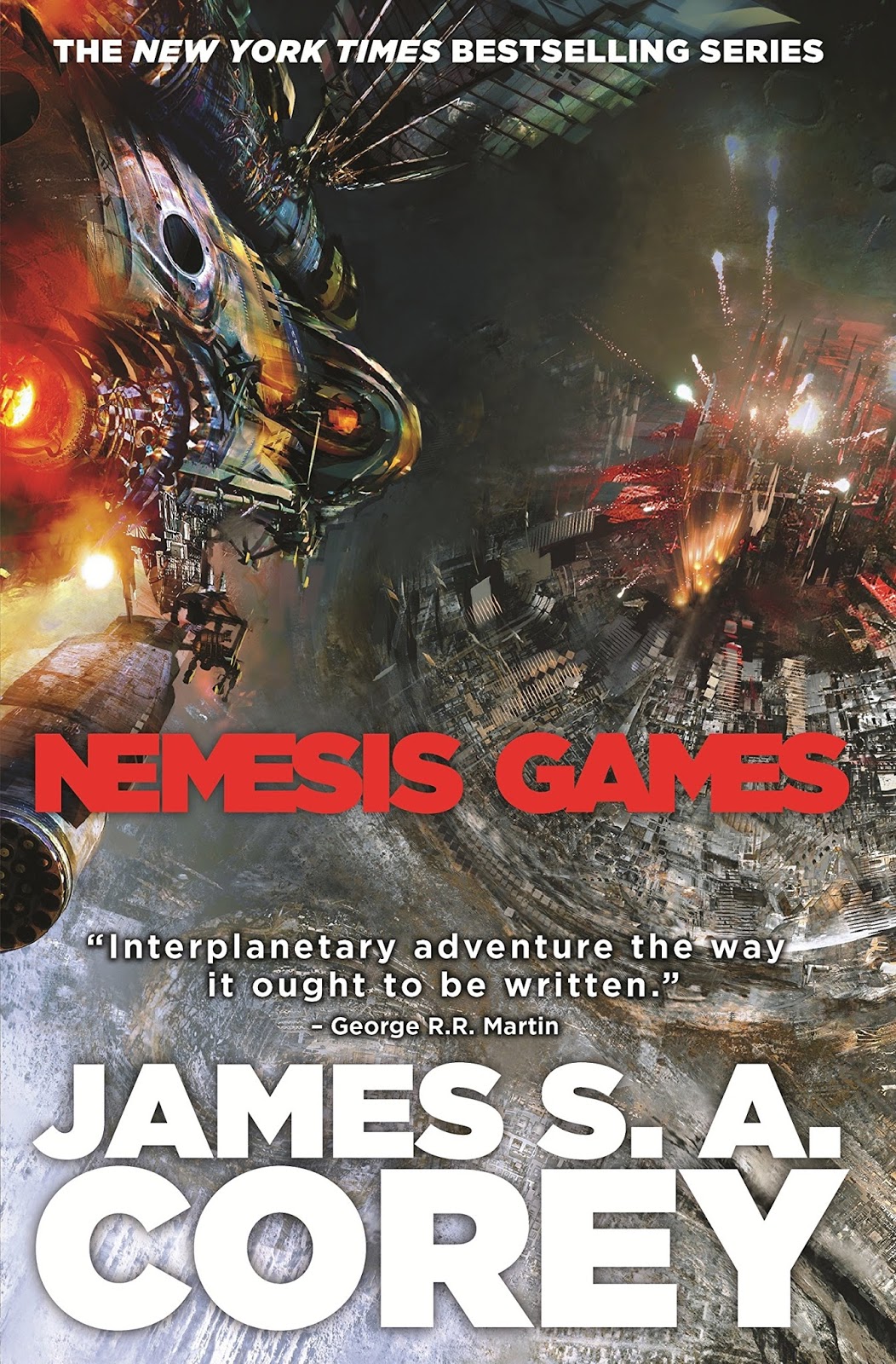 The Speculative Scotsman Book Review Nemesis Games by James S. A. Corey