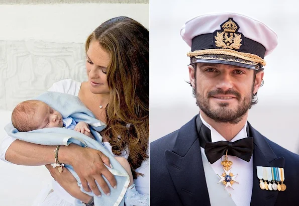 Prince Carl Philip godfather to baby Prince Nicolas baptised